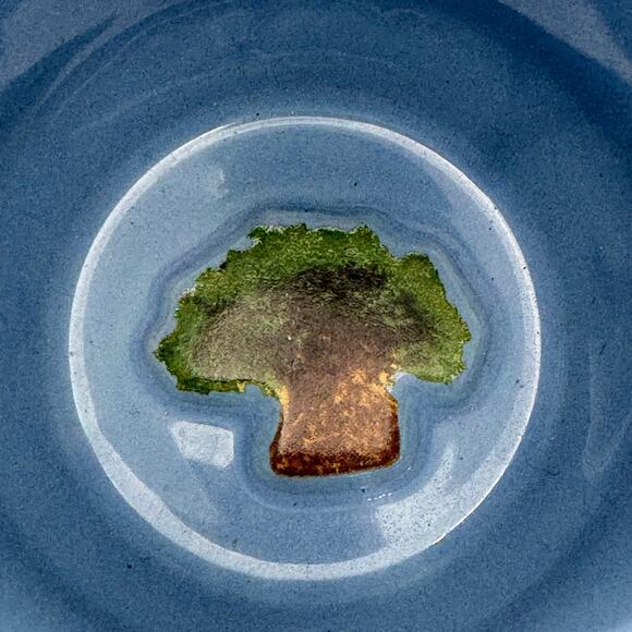 Disney Animal Kingdom 2010 Tree of Life Mug Blue Wildlife Ceramic Souvenir - Picture 4 of 7